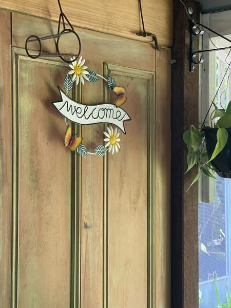 Butterflies with Welcome