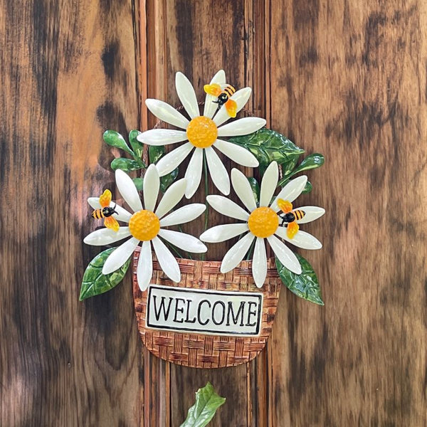 Daisies and Bees with Welcome