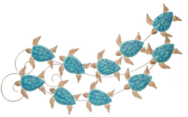 Turtles Swimming